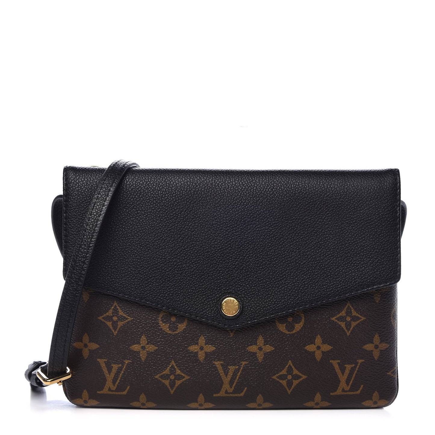 Monogram Twice Pochette Black