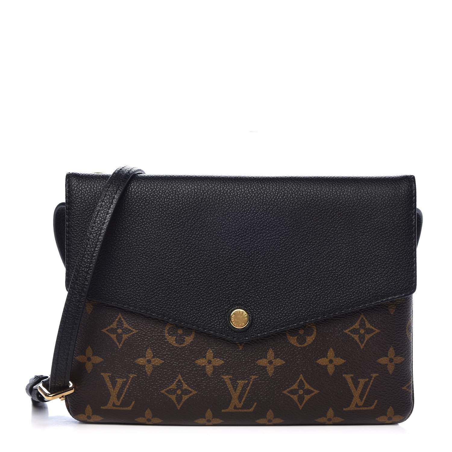 Louis Vuitton Monogram Twice Pochette Black 1 of 8