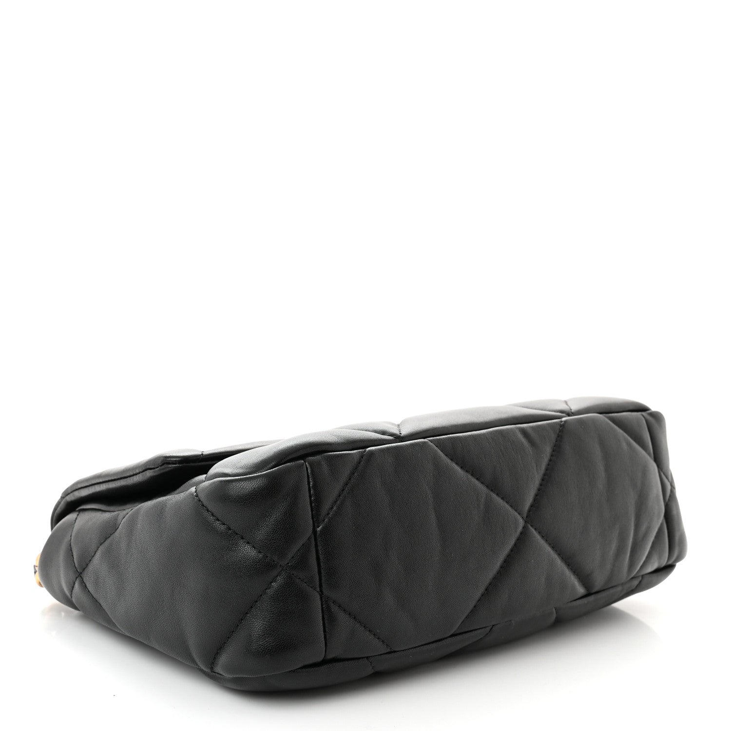 Chanel Lambskin Quilted Medium Chanel 19 Flap Black 4 of 10
