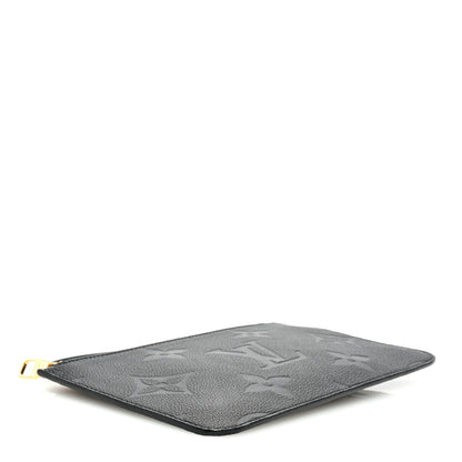Louis Vuitton Empreinte Monogram Giant Neverfull MM Pochette Black 4 of 7