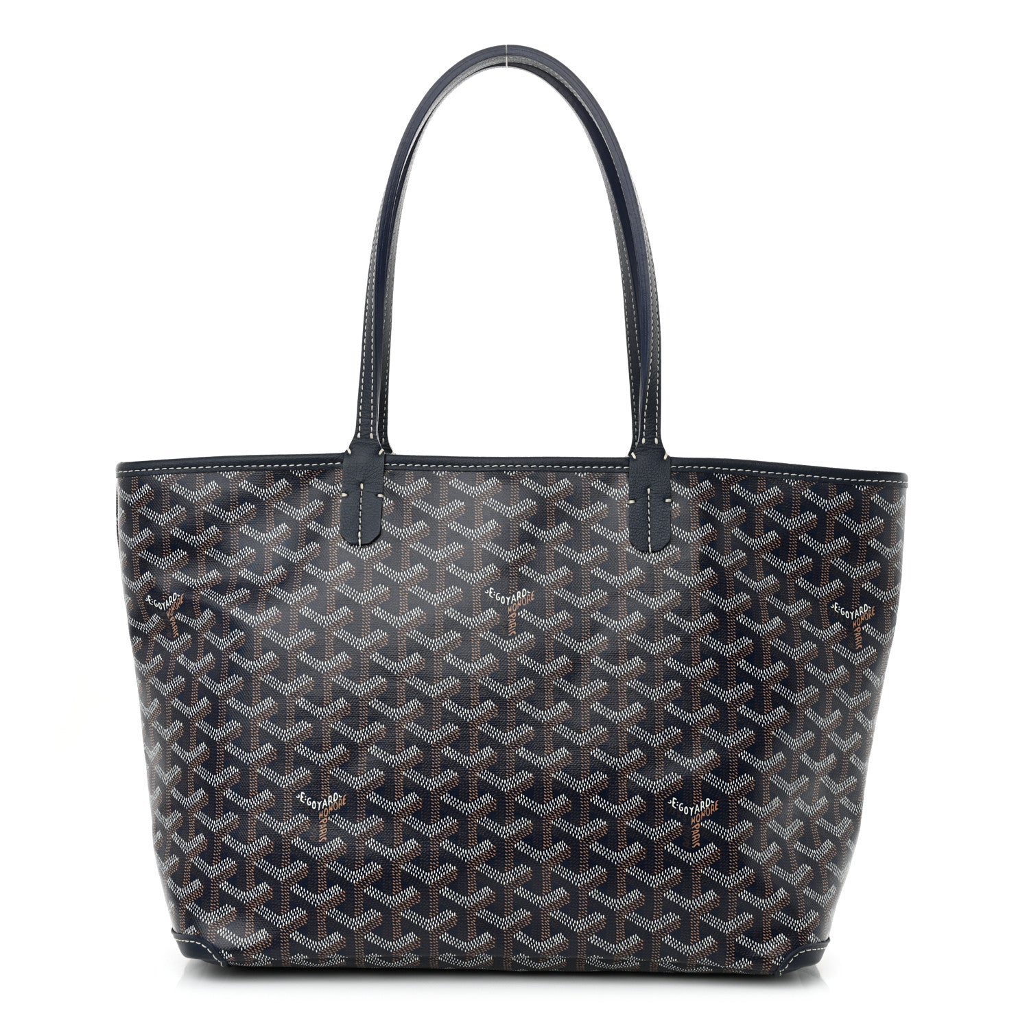 Goyard Goyardine Artois PM Navy 1 of 13