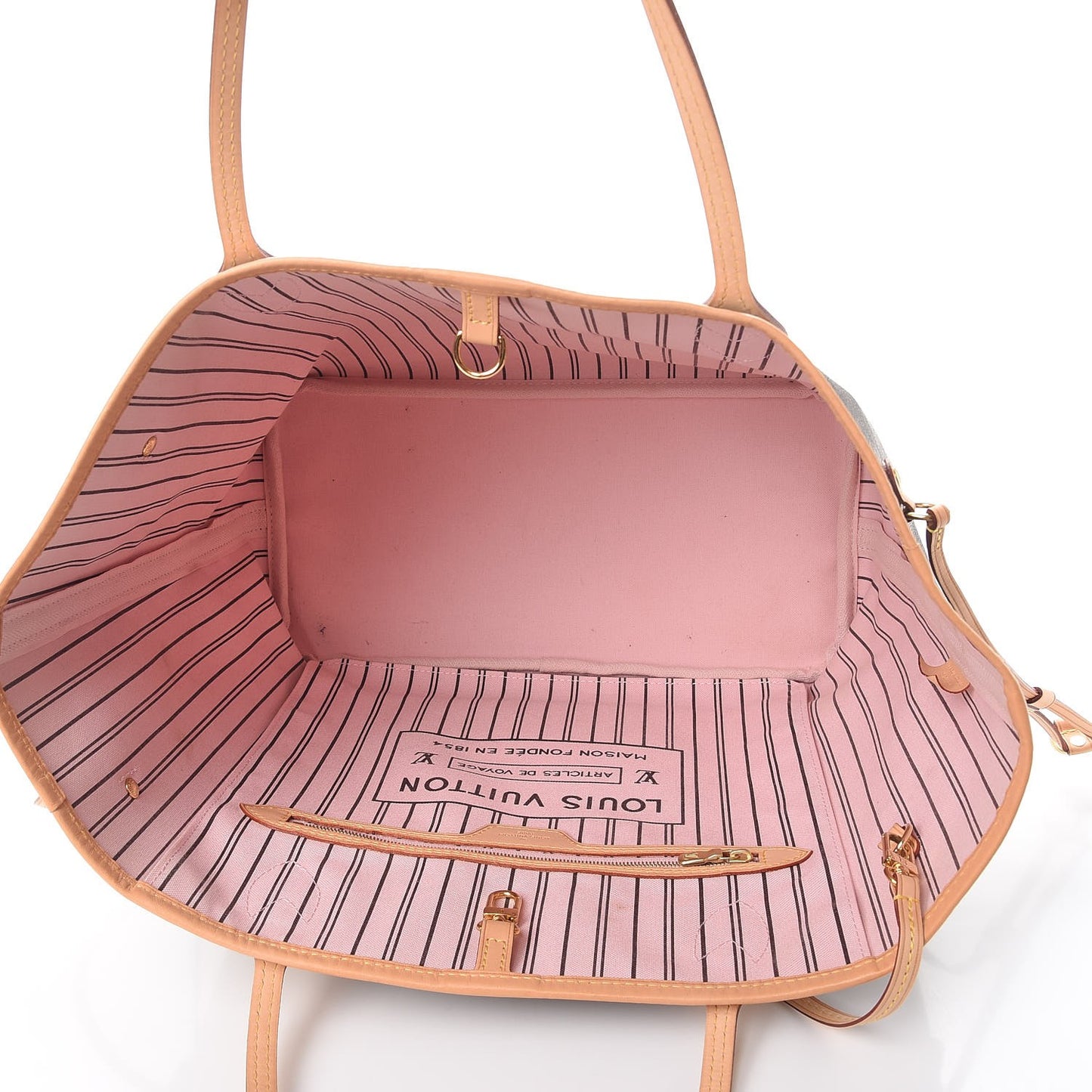 Monogram Neo Neverfull MM Rose Ballerine