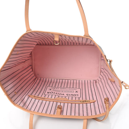 Louis Vuitton Monogram Neo Neverfull MM Rose Ballerine 6 of 13
