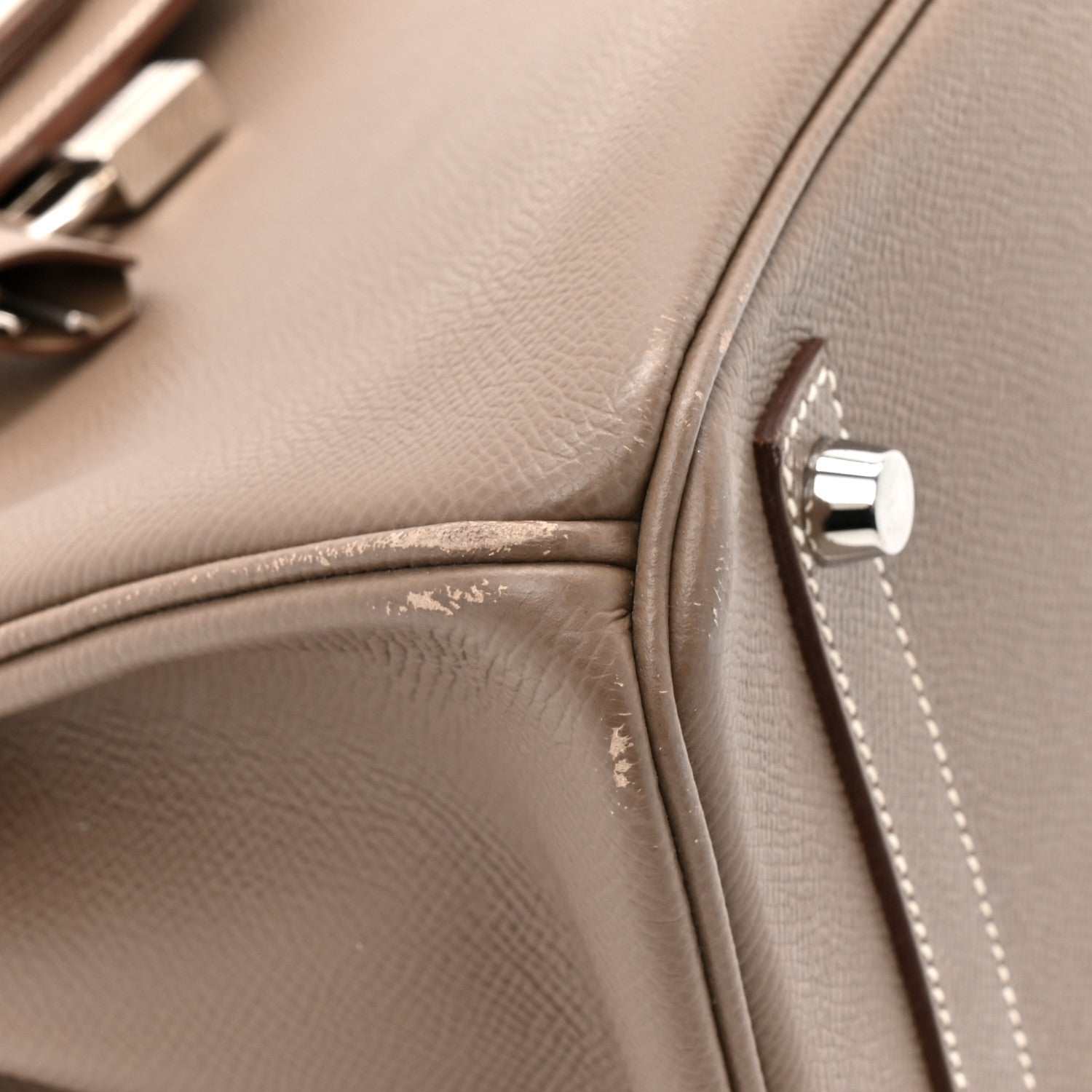 Hermes Epsom Birkin 30 Etoupe 12 of 17