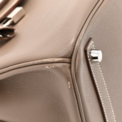 Hermes Epsom Birkin 30 Etoupe 12 of 17