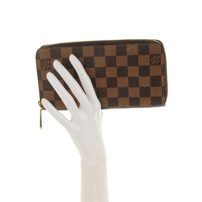 Louis Vuitton Damier Ebene Zippy Wallet 2 of 7