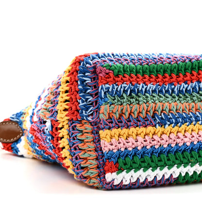 Miu Miu Fabric Crochet Pouch Multicolor 8 of 9