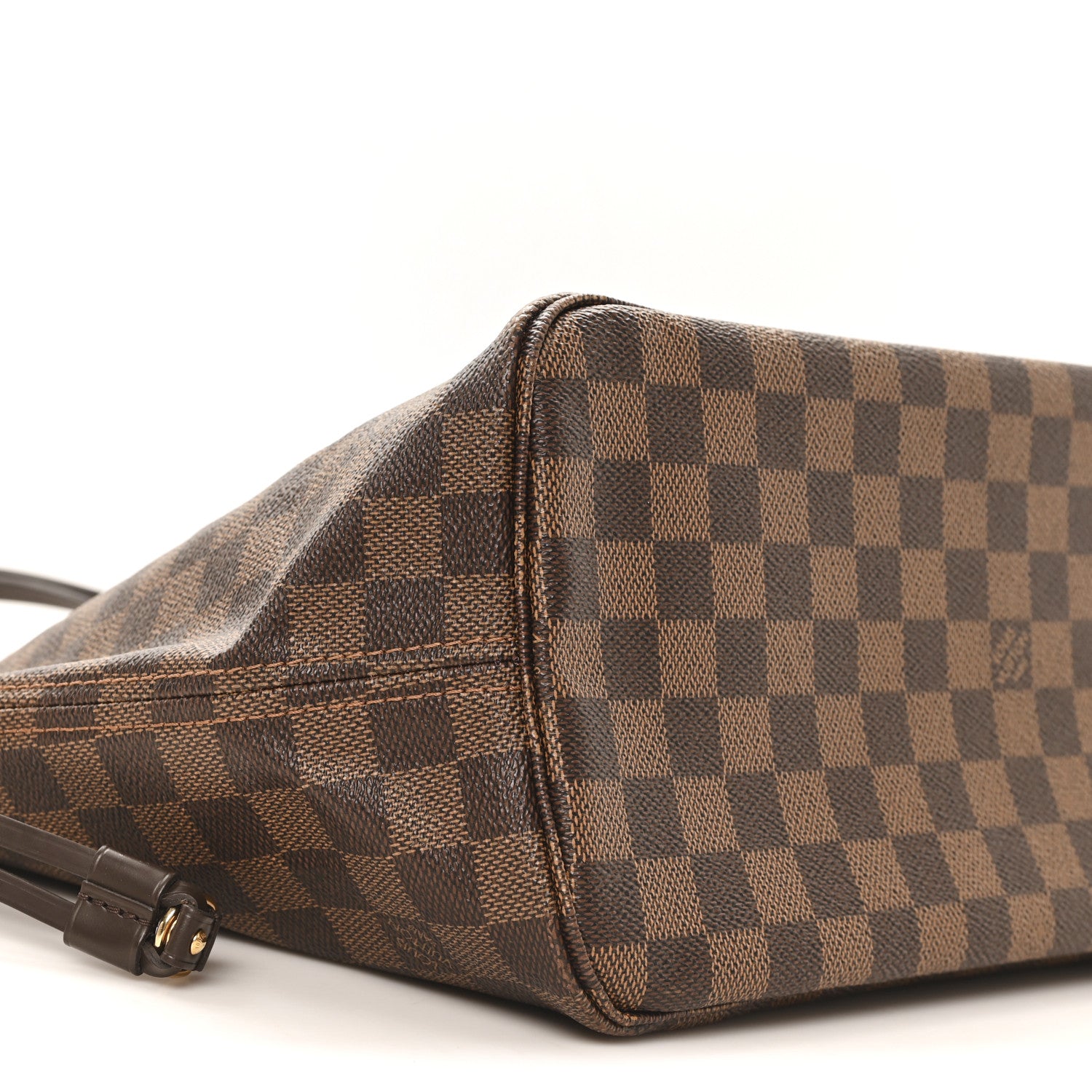 Louis Vuitton Damier Ebene Neo Neverfull MM Rose Ballerine 10 of 12