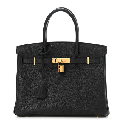 Hermes Togo Birkin 30 Black 1 of 11