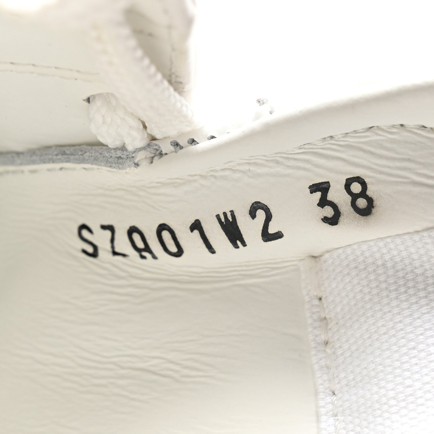 Valentino Garavani Calfskin Rockstud Untitled Open Sneakers 38 White 9 of 11