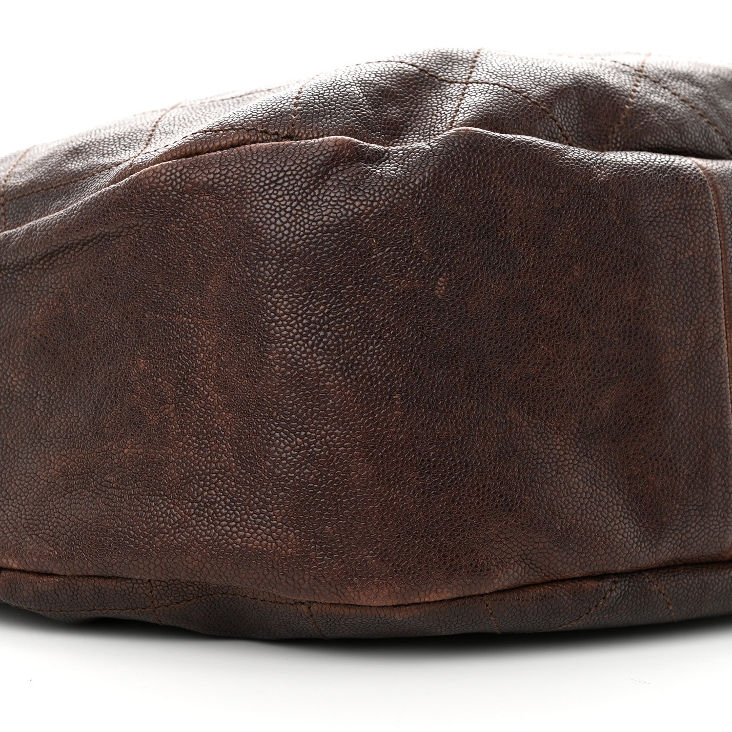 Chanel Caviar Outdoor Ligne Large Hobo Brown 8 of 11