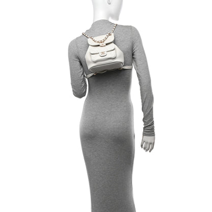 Chanel Lambskin Quilted Small Duma Drawstring Backpack 2 of 11