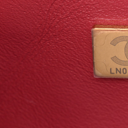 Chanel Lambskin Quilted Mini Square Flap Dark Pink 7 of 10