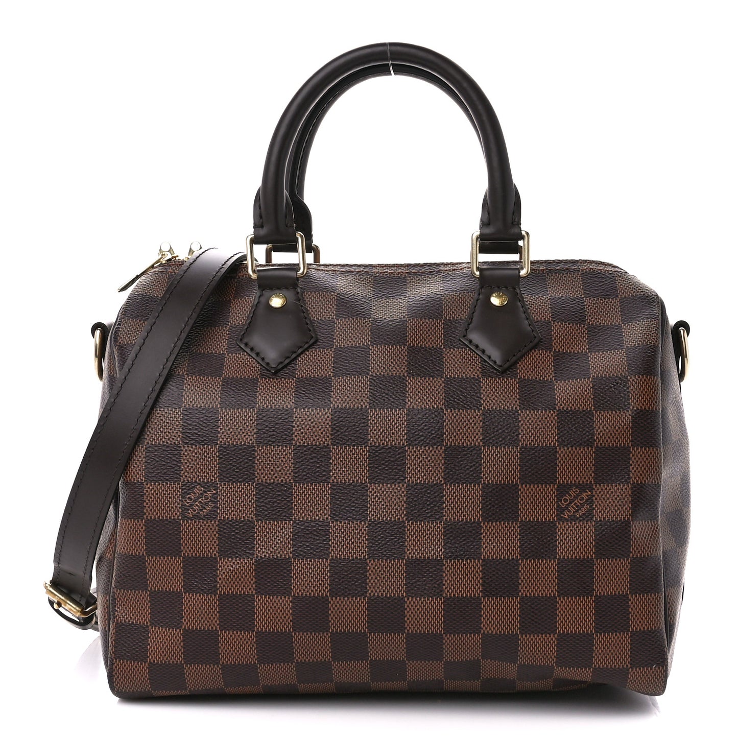 Damier Ebene Speedy Bandouliere 25