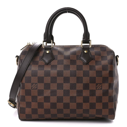 Louis Vuitton Damier Ebene Speedy Bandouliere 25 1 of 12