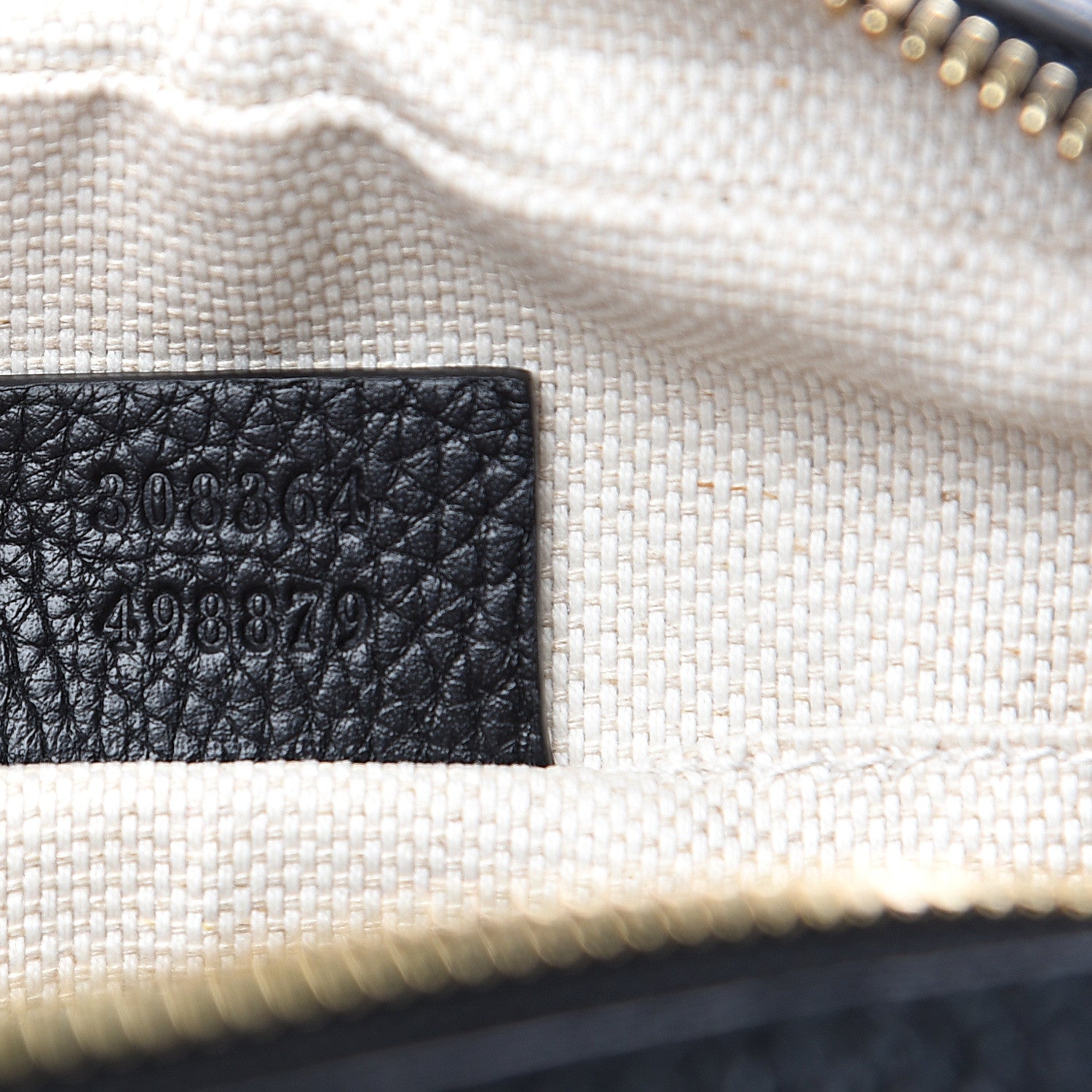 Gucci Pebbled Calfskin Small Soho Disco Bag Black 6 of 9