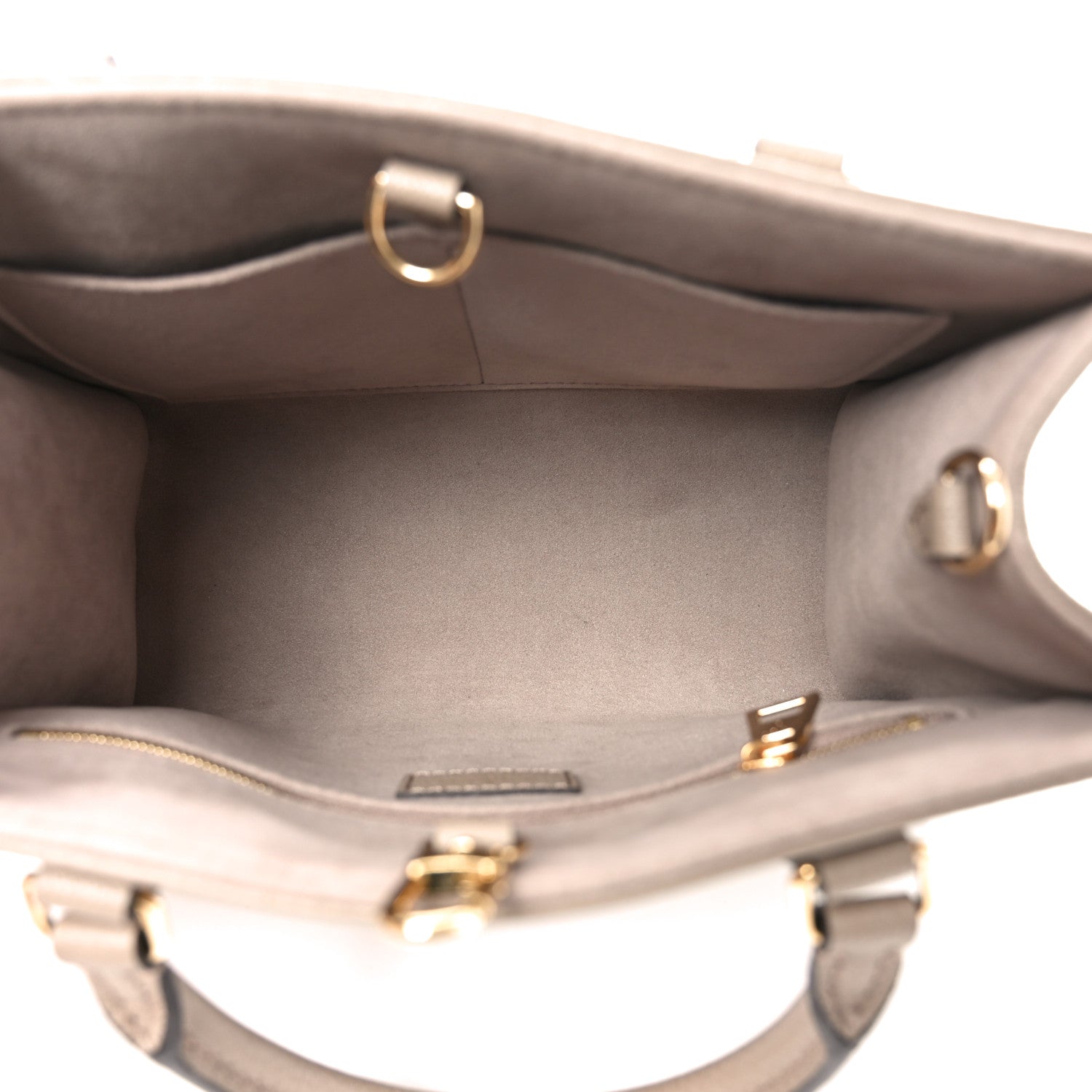 Louis Vuitton Empreinte Monogram Giant Onthego PM Tourterelle Creme 5 of 10