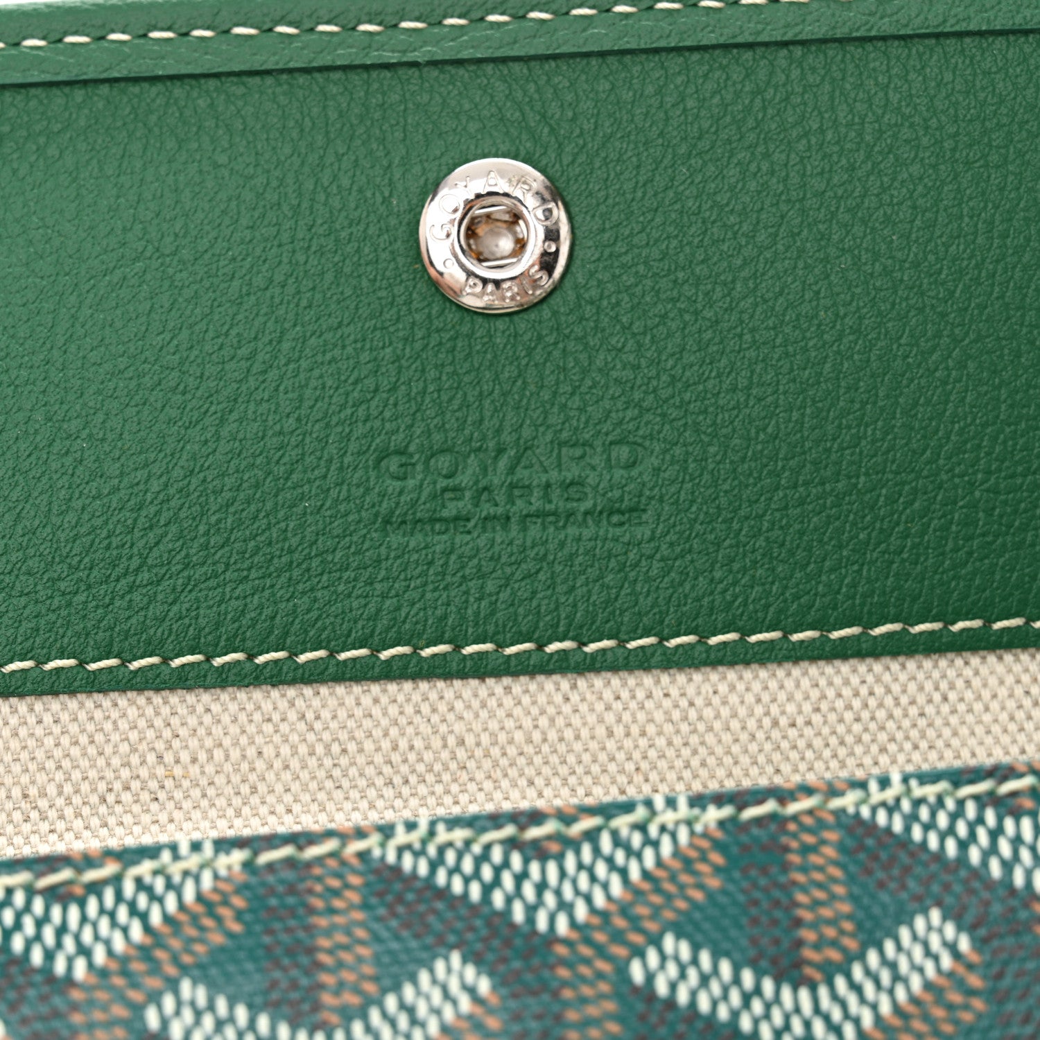 Goyard Goyardine Saint Louis PM Green 6 of 11