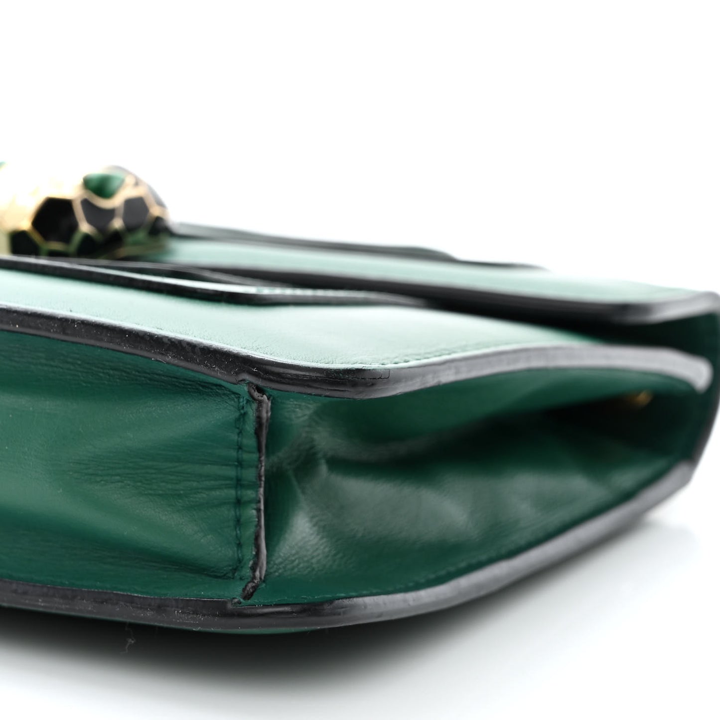 Calfskin Serpenti Forever Crossbody Bag Emerald Green