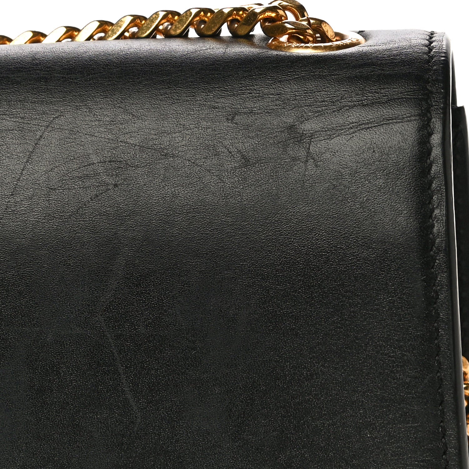Saint Laurent Calfskin Small Classic Monogram Kate Tassel Satchel Black 26 of 26
