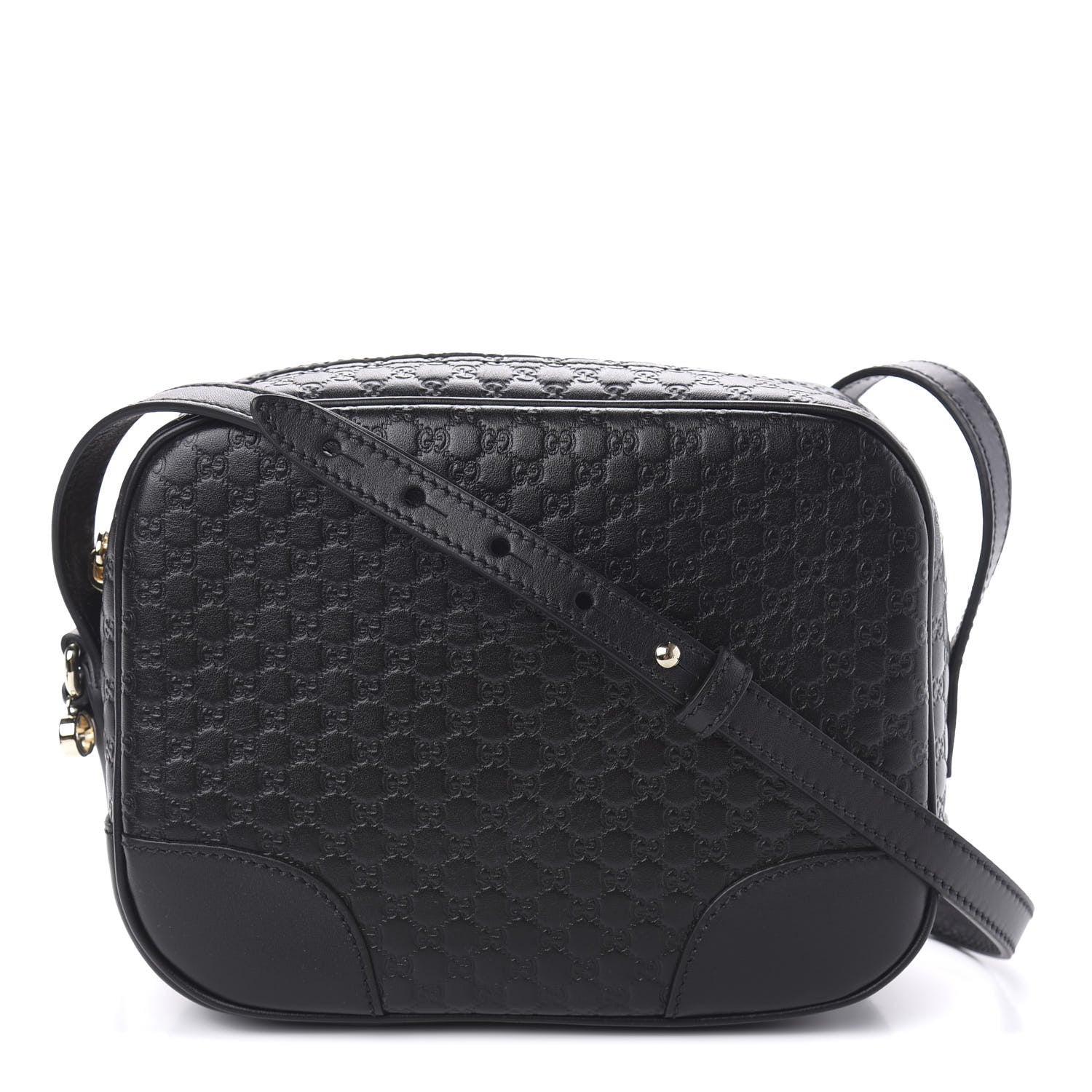 Gucci Microguccissima Mini Bree Messenger Bag Black 1 of 10