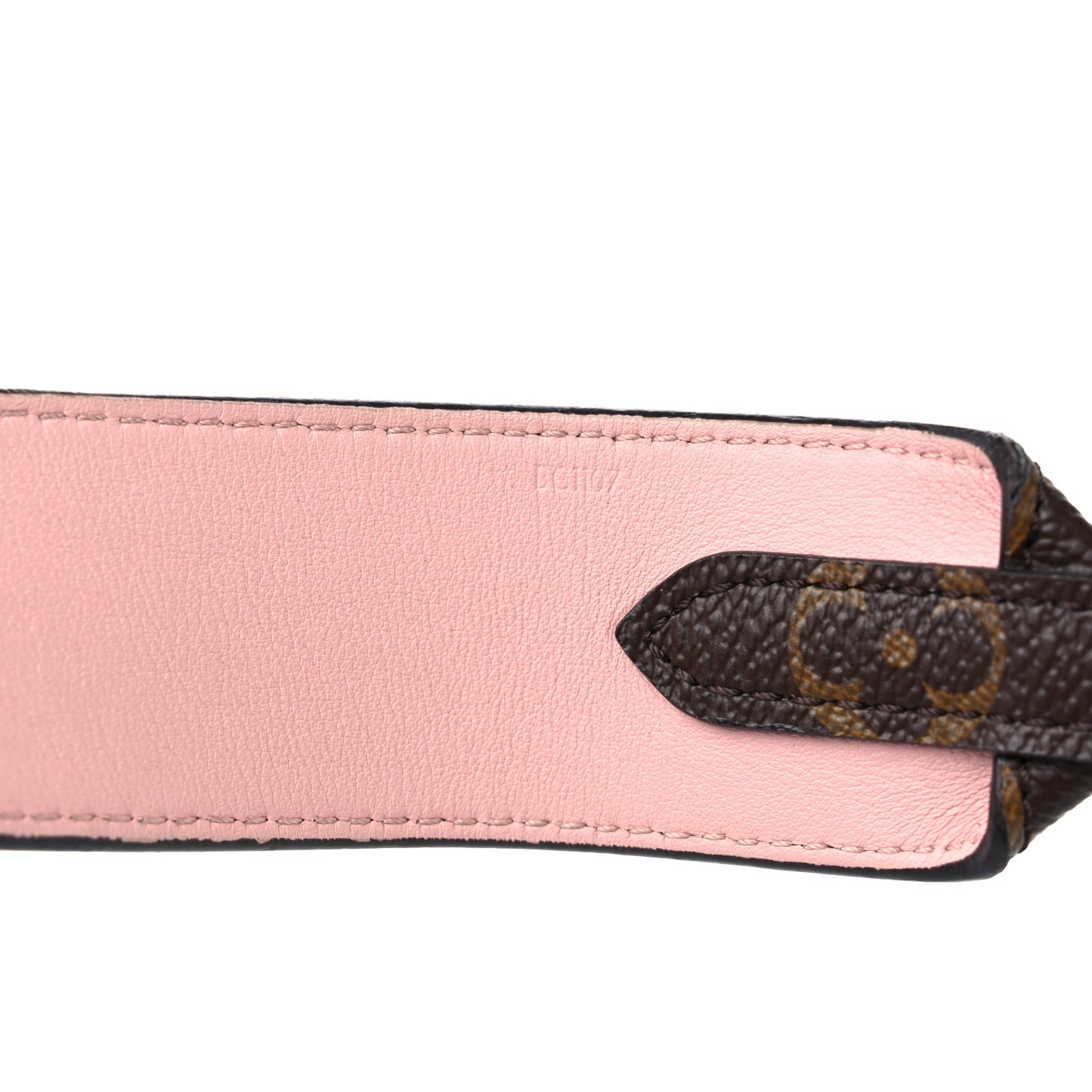 Monogram Bandouliere Shoulder Strap Rose Poudre