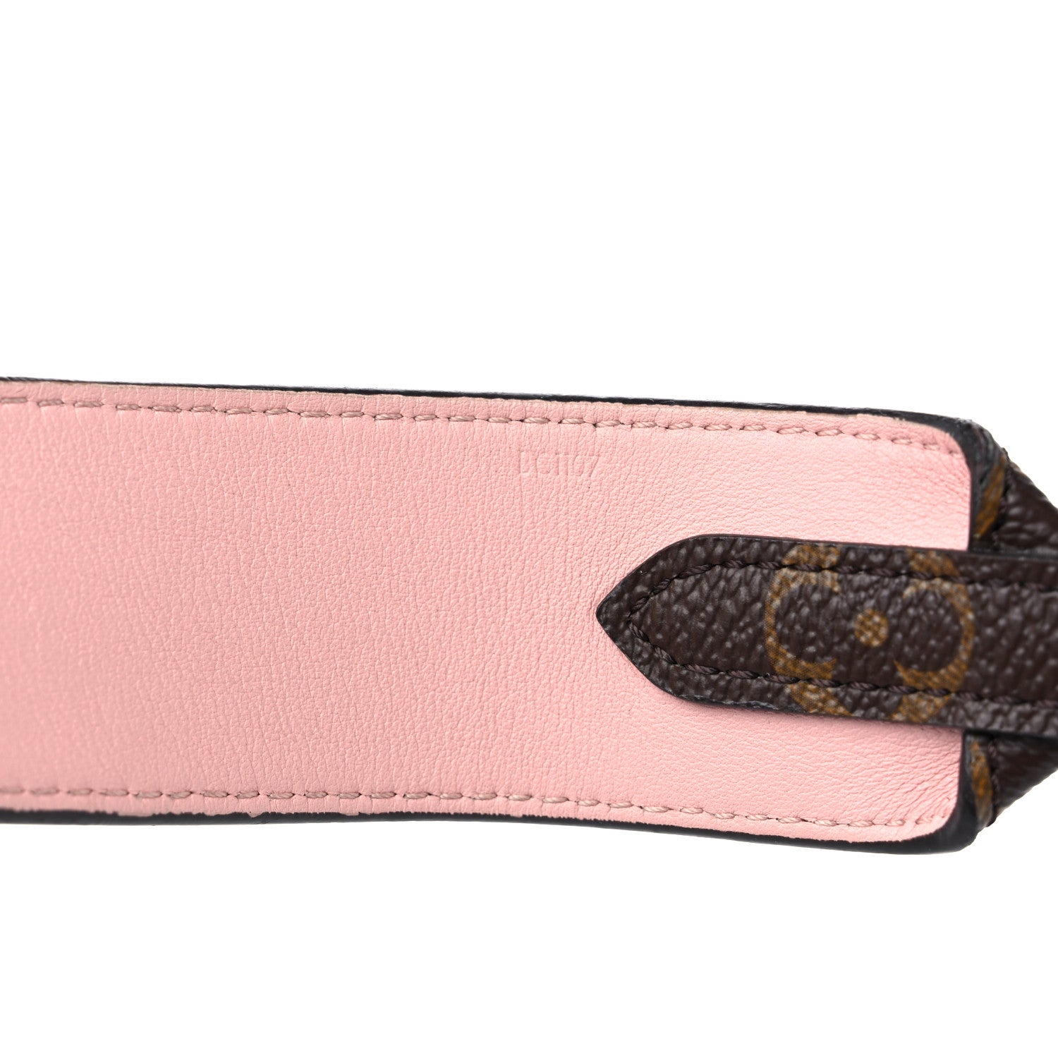 Louis Vuitton Monogram Bandouliere Shoulder Strap Rose Poudre 4 of 5
