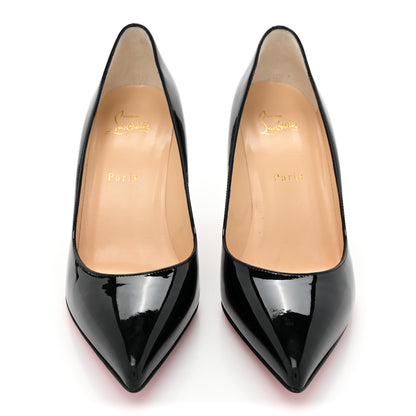 Christian Louboutin Patent Pigalle Follies 85 Pumps 40 Black 2 of 11