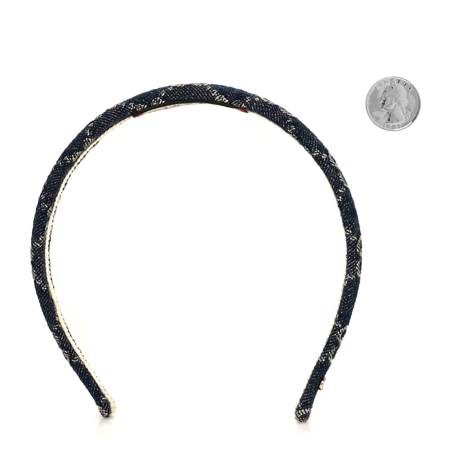 Denim Monogram Headband