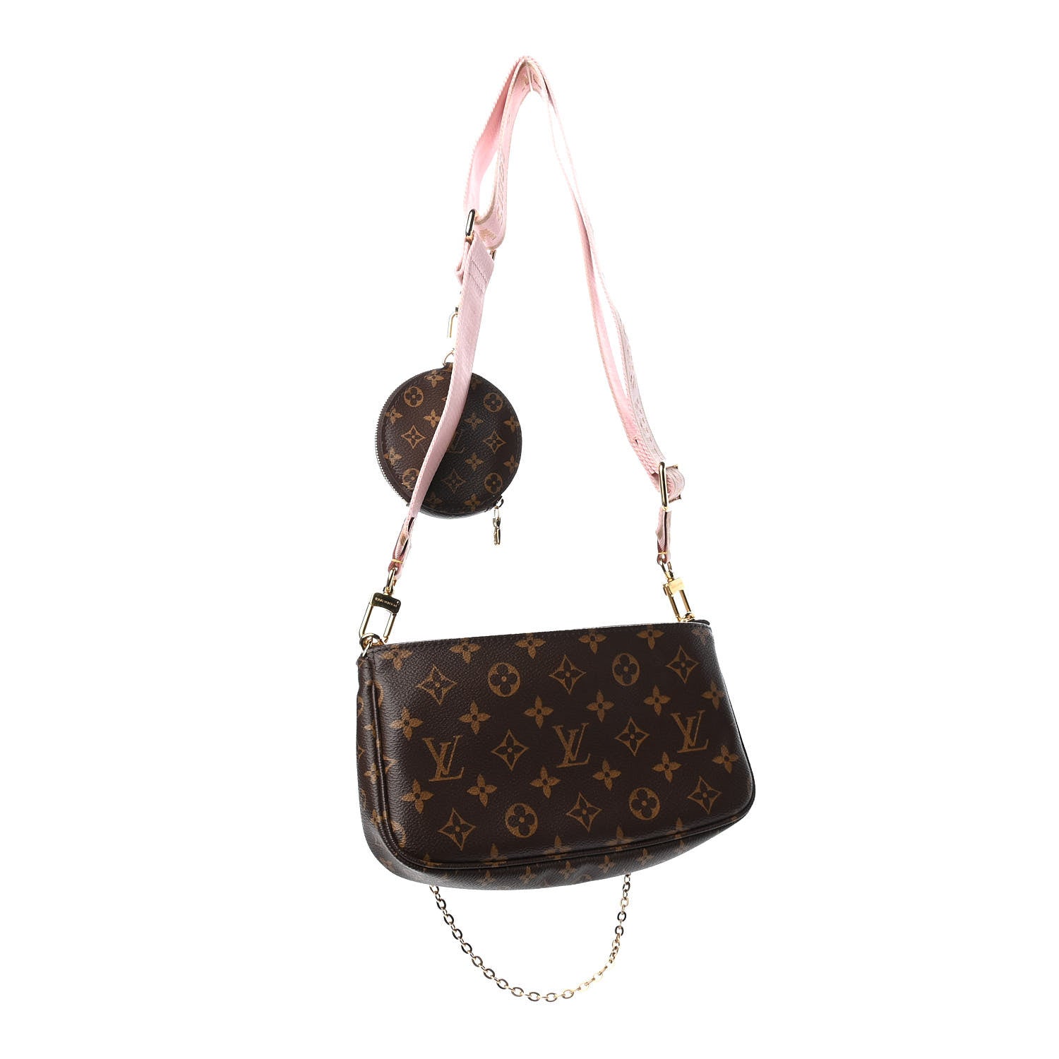 Louis Vuitton Monogram Multi Pochette Accessories Rose Clair 3 of 11
