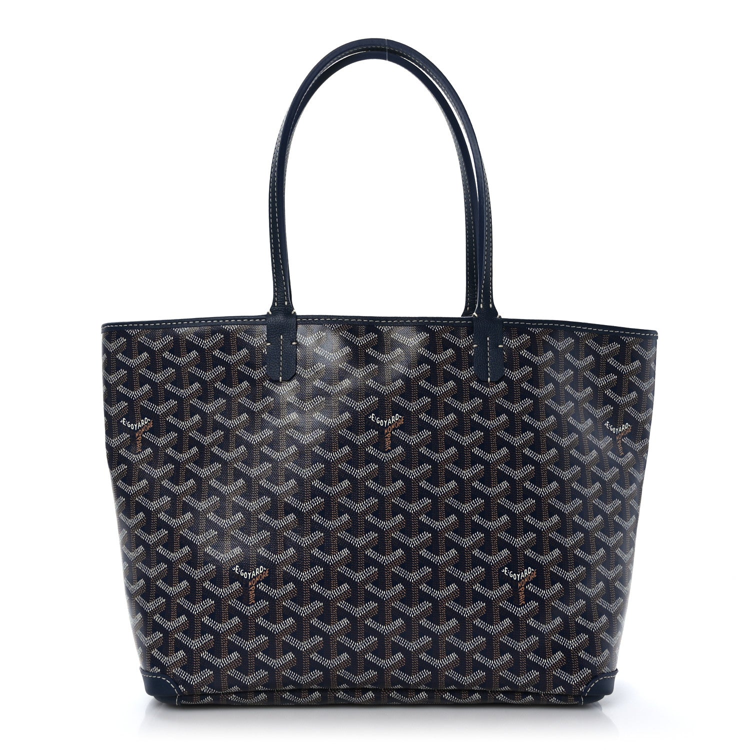 Goyard Goyardine Artois PM Navy 1 of 9
