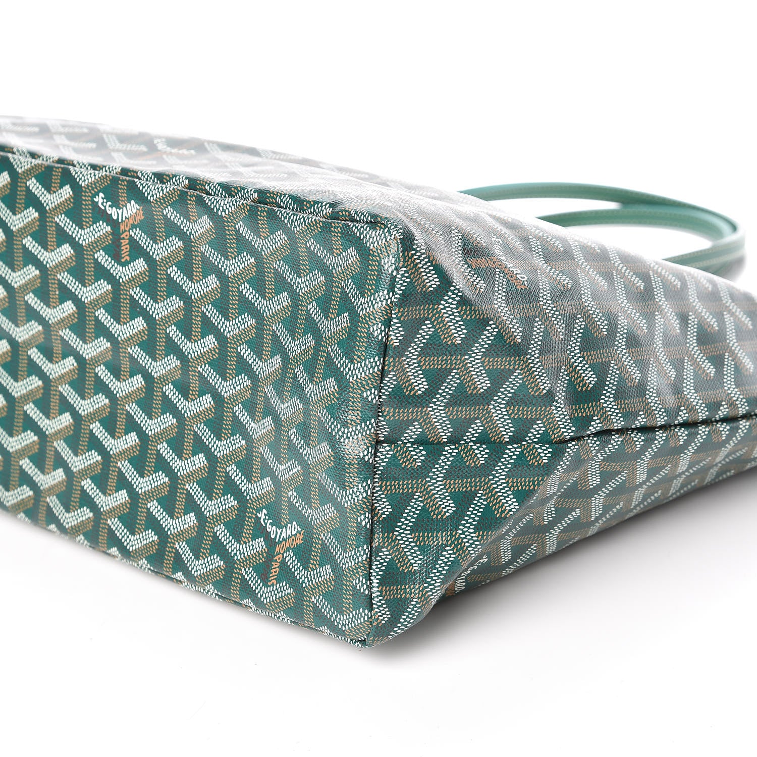 Goyard Goyardine Saint Louis PM Green 10 of 10