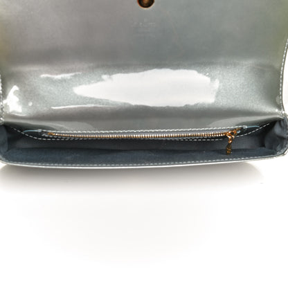 Louis Vuitton Patent Sobe Clutch Givre 6 of 11