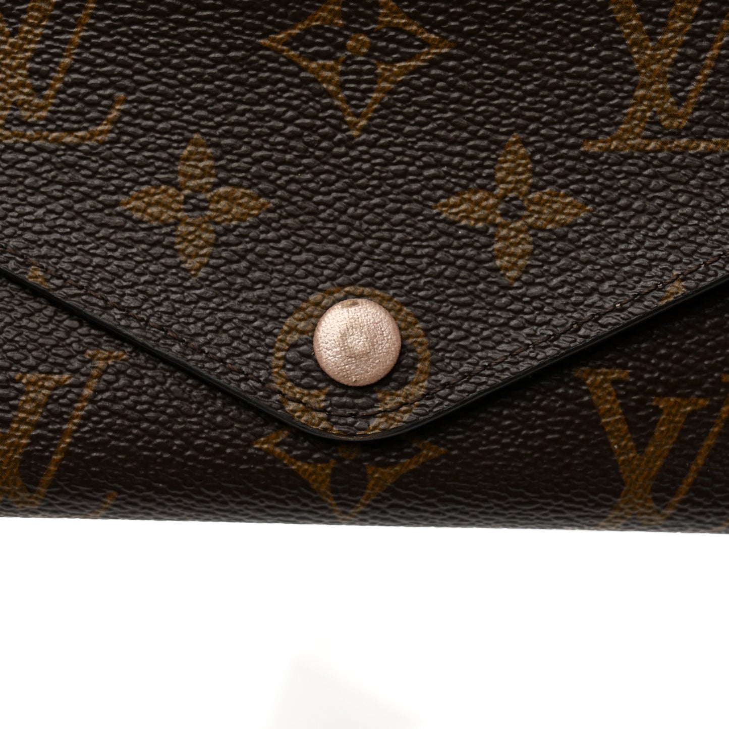 Monogram Josephine Wallet Rose Nacre