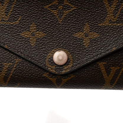 Louis Vuitton Monogram Josephine Wallet Rose Nacre 10 of 13