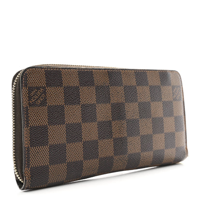 Louis Vuitton Damier Ebene Zippy Wallet 3 of 9