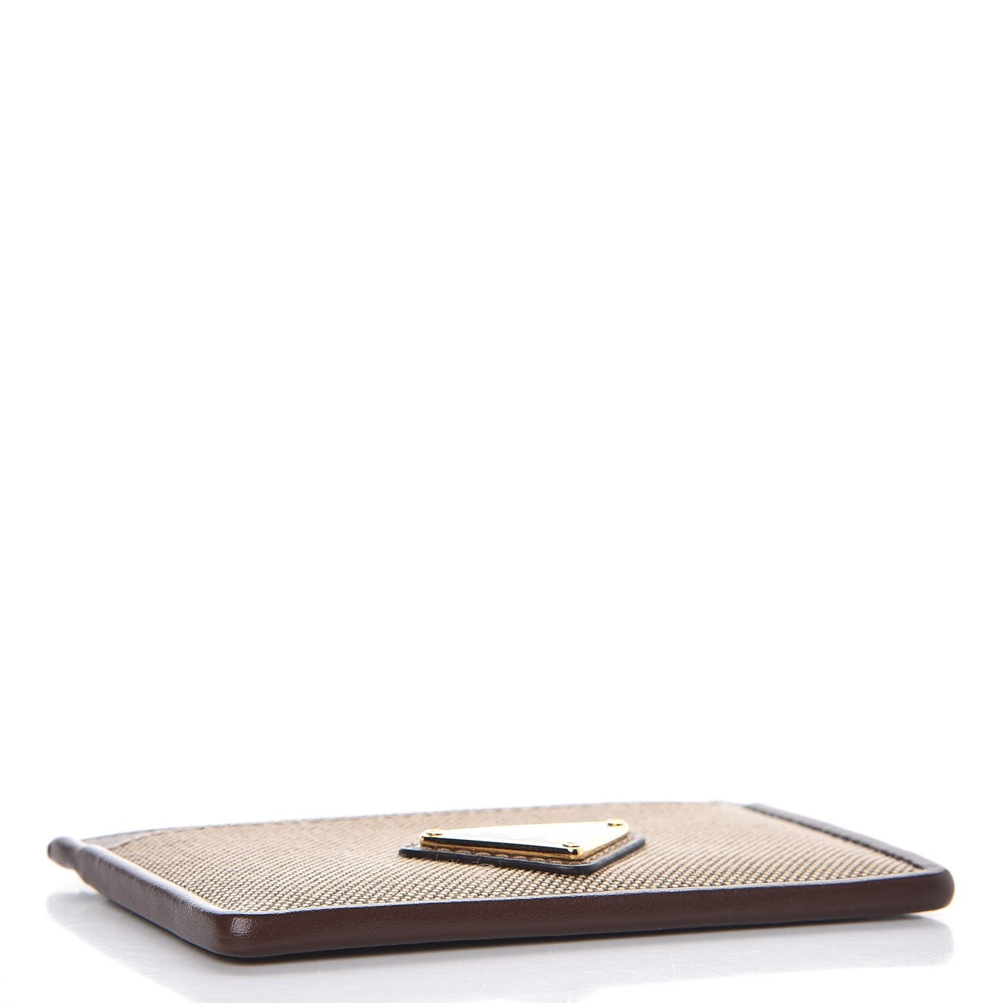 Jacquard Logo Card Case Corda Bruciato
