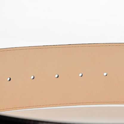 Louis Vuitton Patent LV Facettes Belt 85 34 Amarante 4 of 6