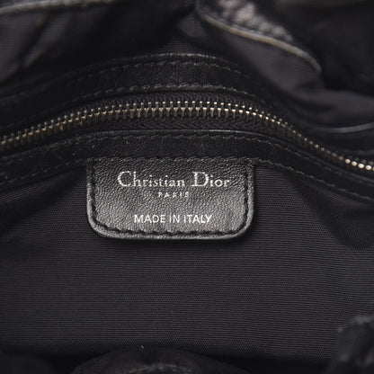 Christian Dior Lambskin Cannage Medium Le Trente Tote Black 6 of 17