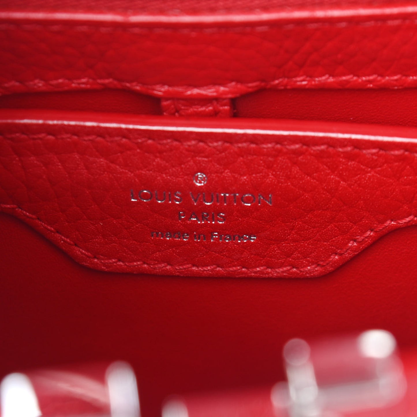 Taurillon Capucines BB Rubis