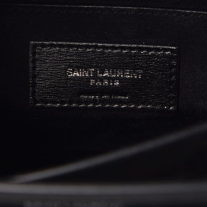 Saint Laurent Calfskin Medium Monogram Sunset Black 6 of 7