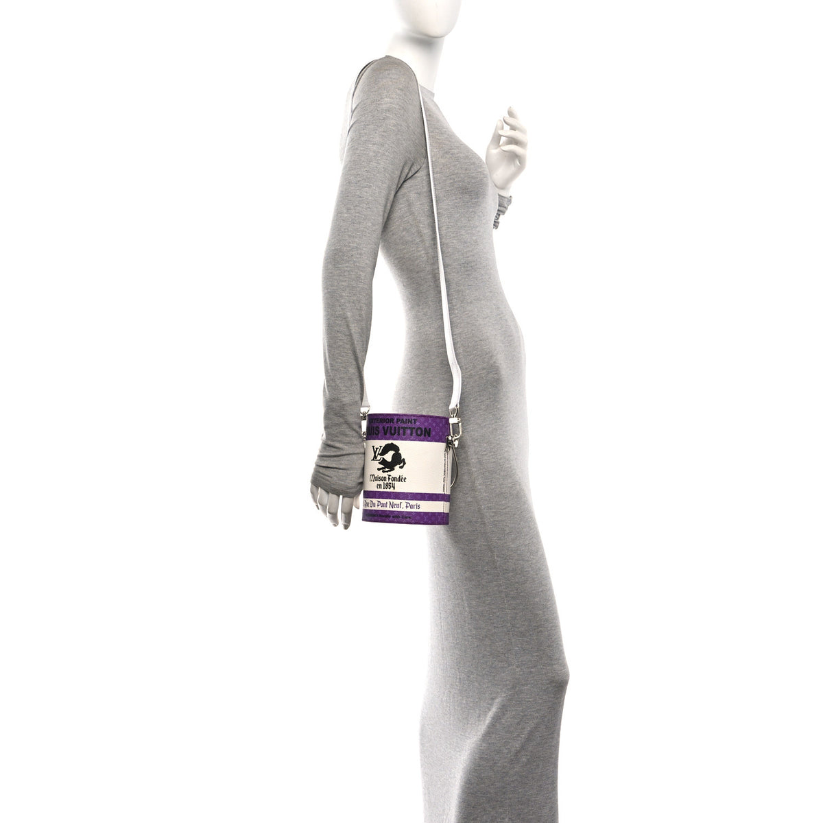 Louis Vuitton Monogram LV Paint Can Purple 2 of 11
