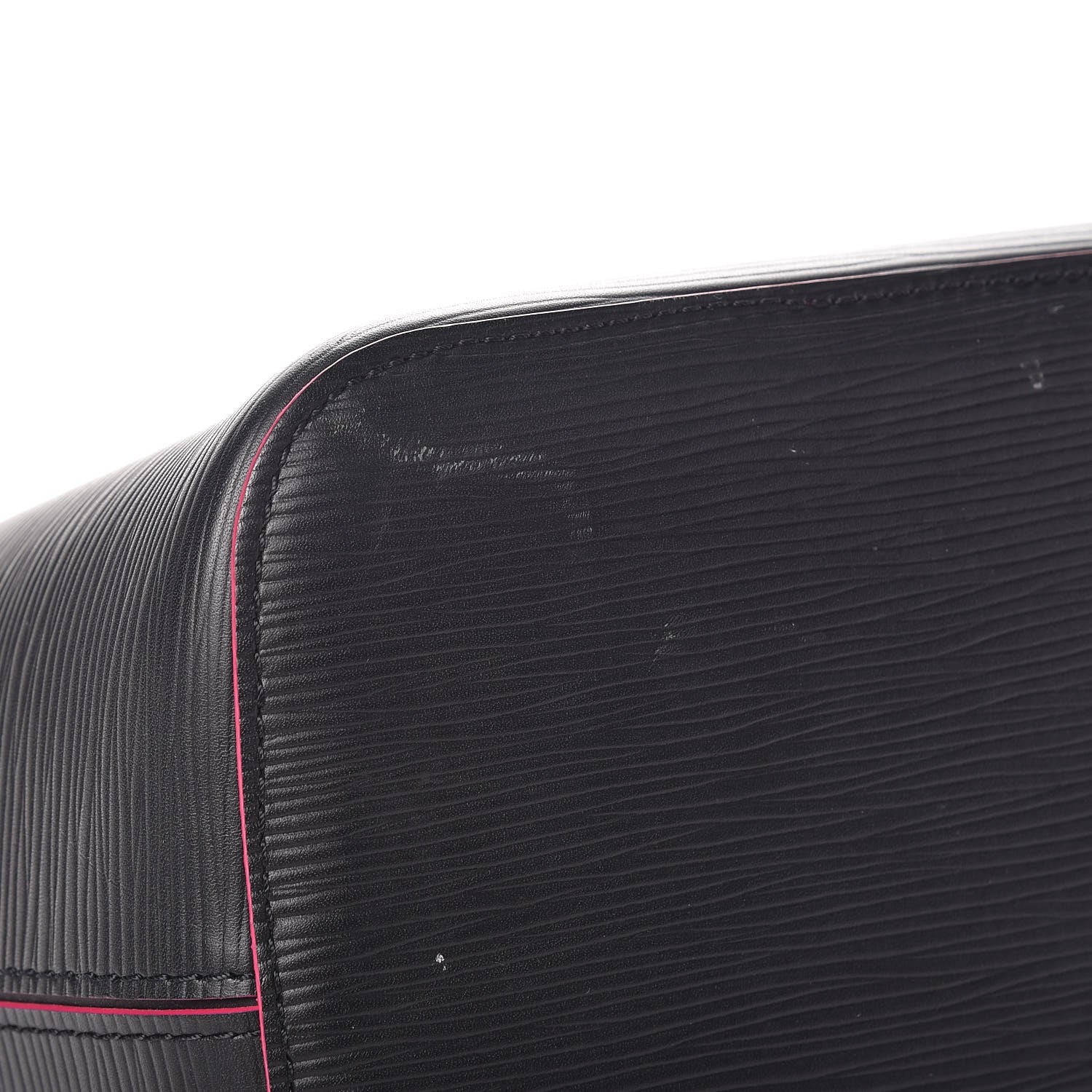 Louis Vuitton Epi Neverfull MM Black Hot Pink 14 of 16