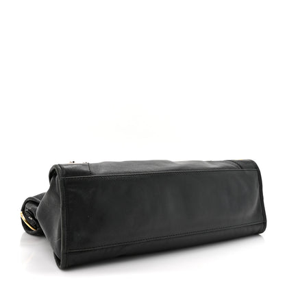 Balenciaga Veau Amp Plate Gold Hardware City Black 4 of 16
