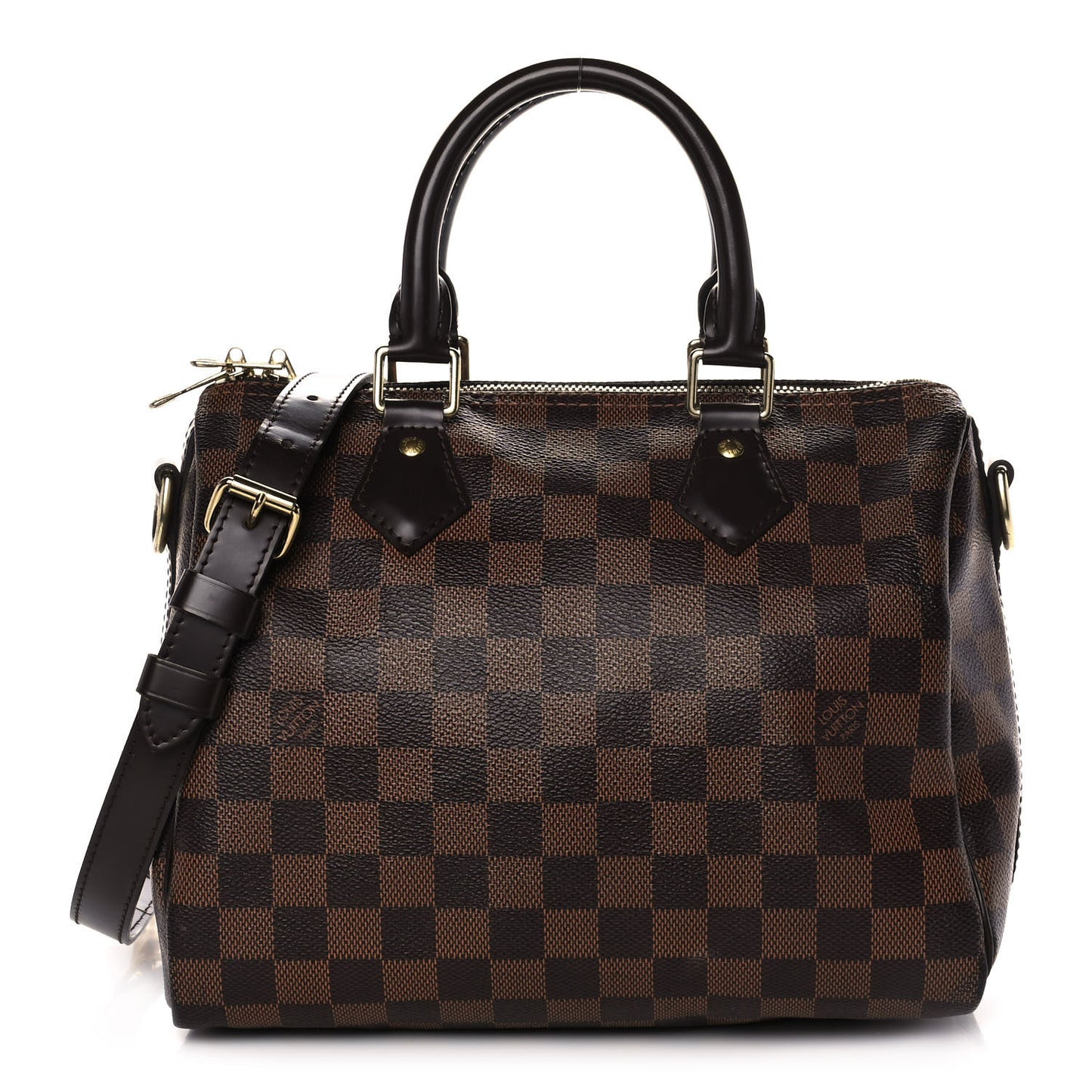 Damier Ebene Speedy Bandouliere 25