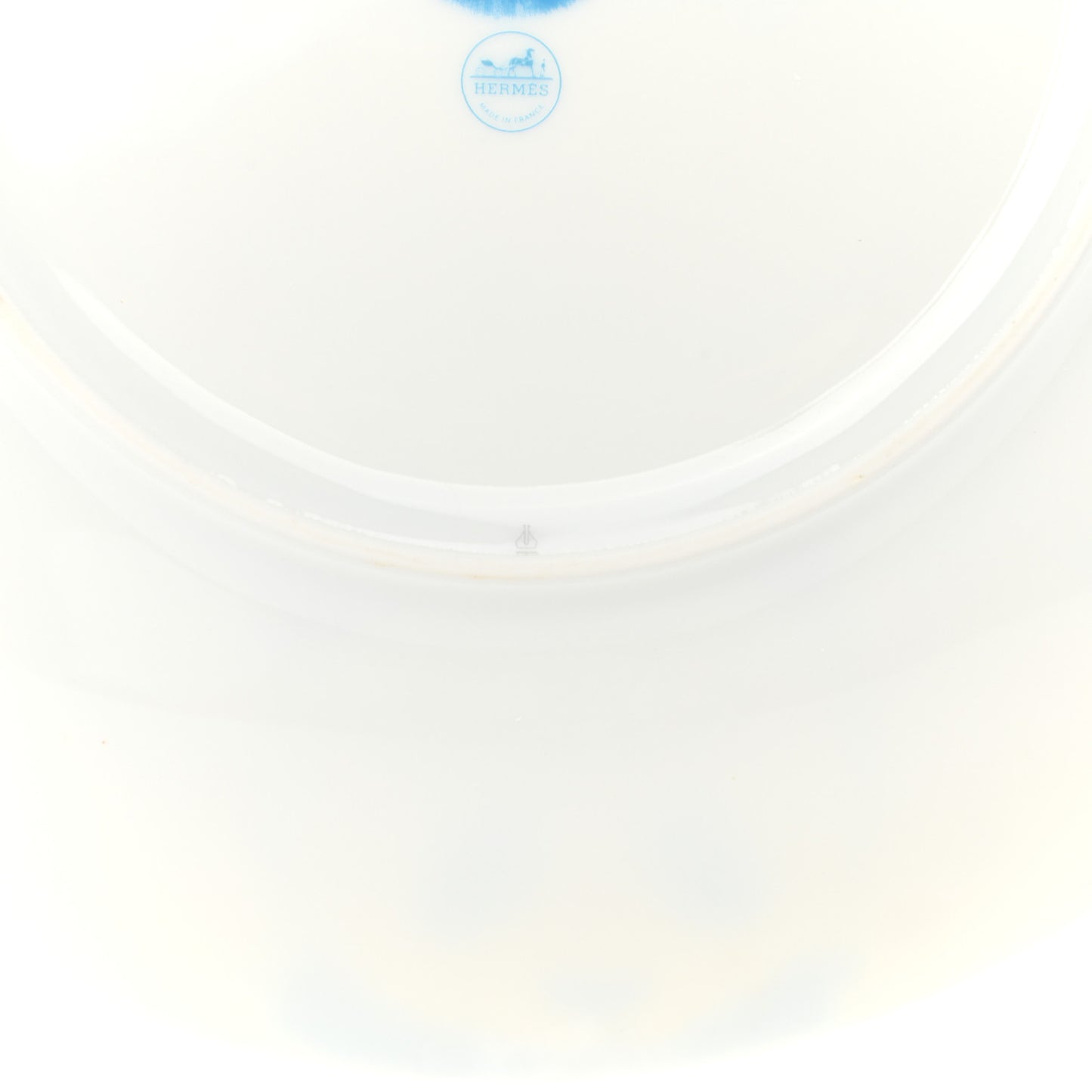 Porcelain Passe-Passe Dessert Plate
