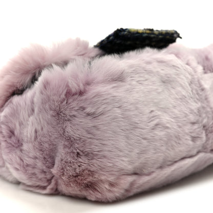 Chanel Rabbit Fur Tweed Small Fantasy Flap Lilac 10 of 12