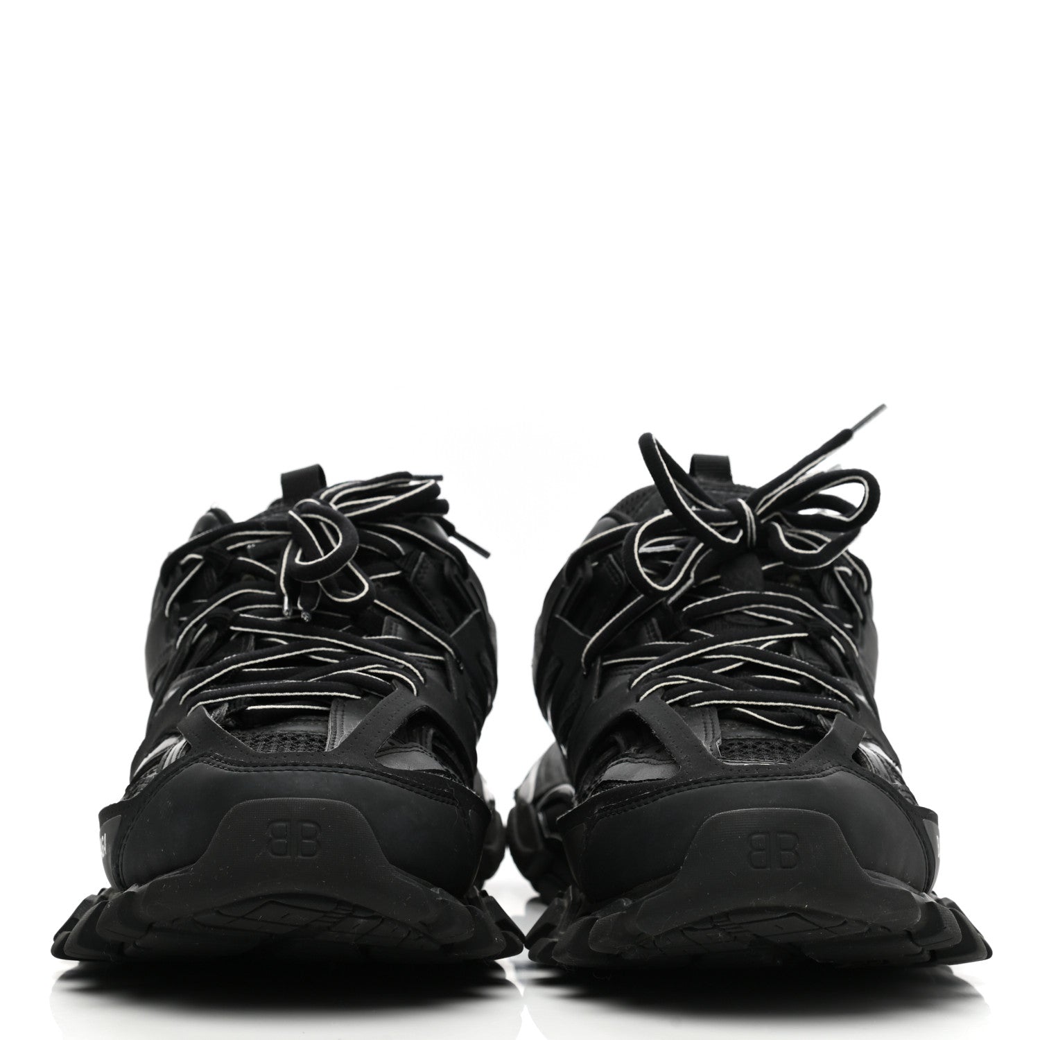 Balenciaga Mesh Nylon Mens Track Sneakers 42 Black 2 of 12