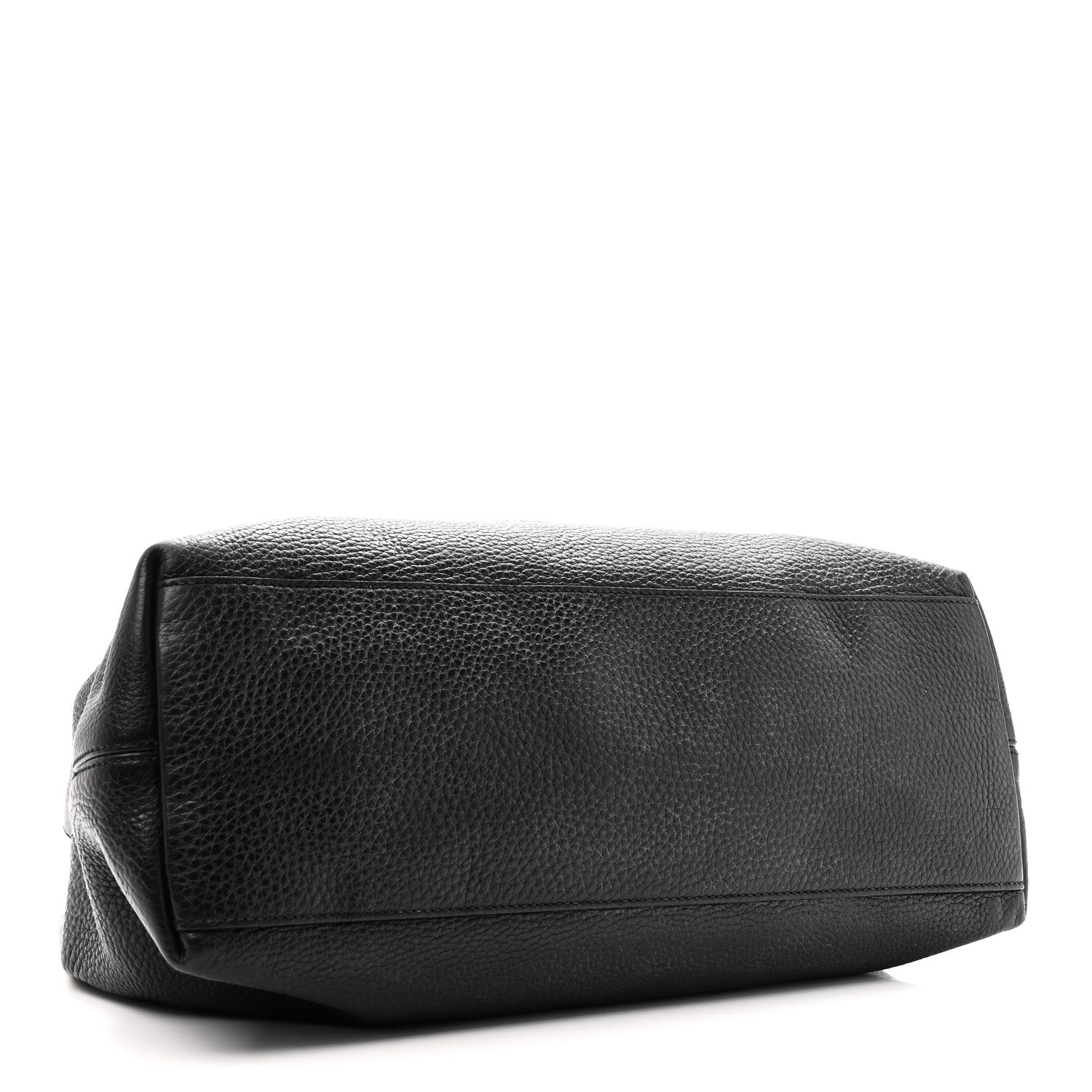 Gucci Pebbled Calfskin Medium Soho Chain Shoulder Bag Black 4 of 10