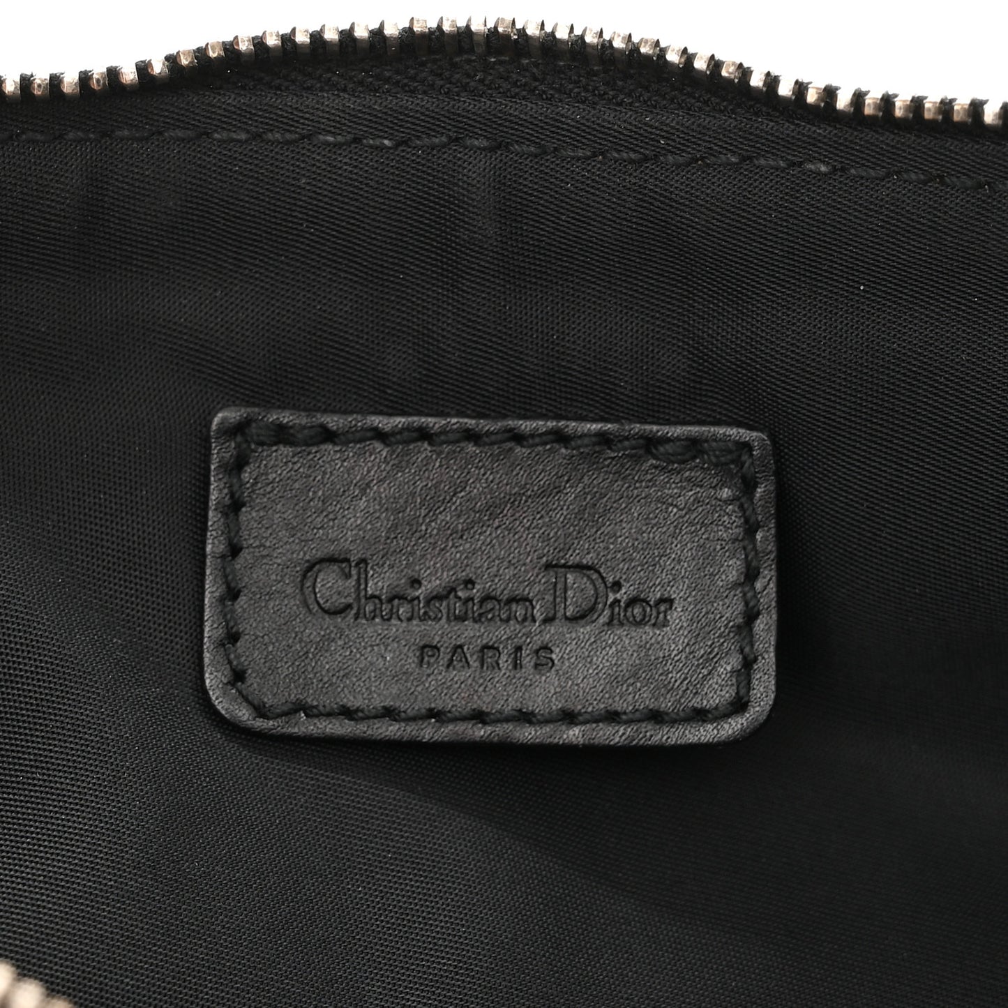 Monogram Mini Saddle Pochette Black
